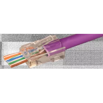 TELEVES RJ45 konektor samec priechodný UTP Cat6 spojka (209906)