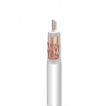 Televes T-100plus Koaxiálny kábel 1m PVC Eca trieda A 75 Ohm