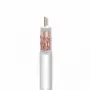 Televes T-100plus Koaxiálny kábel 1m PVC Eca trieda A 75 Ohm