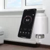 Tellur Smart WiFi termostatická hlavica radiátora RVSH1 LED biela