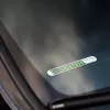Tellur dočasná parkovacia karta s telefónnym číslom, metallic strieborná