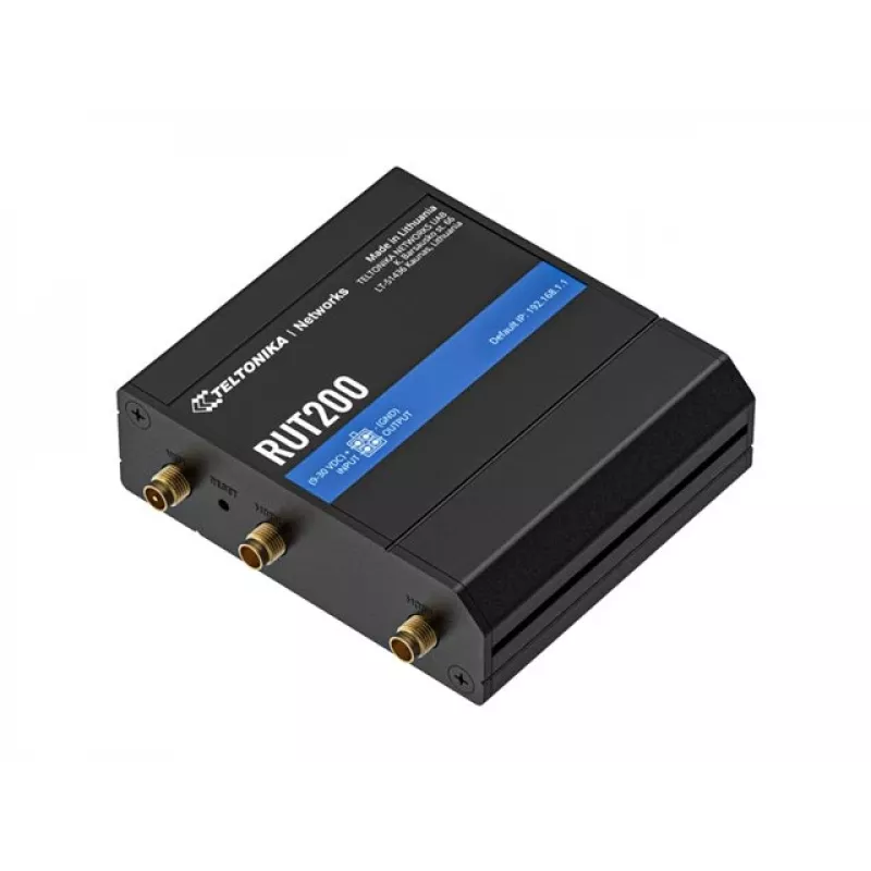 Teltonika Networks RUT200 eSIM 4G/LTE/3G Wi-Fi EMEA EU priemyselný mobilný router