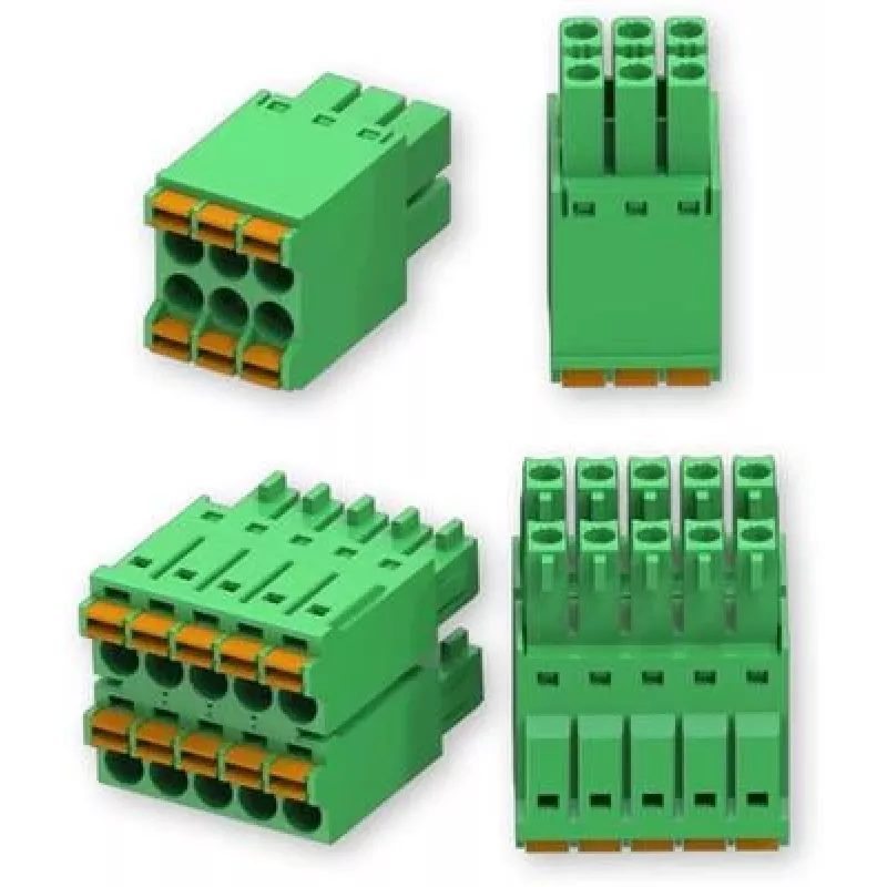 Teltonika PR5MEC15 sada konektorov, 2x5 pin, 2x3 pin, 300V