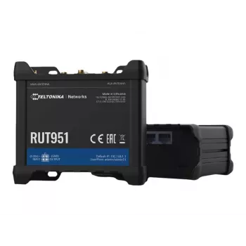 Teltonika RUT951 Dual SIM eSIM 4G LTE Cat 4 Wi-Fi router s UK napájacím zdrojom