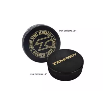 Tempish PUCK oficiálny hokejový puk – vulkanizovaná guma, IIHF/NHL štandard