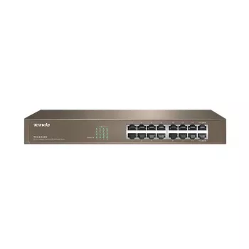 Tenda 16-port Gigabit Ethernet switch neřízený modrý