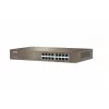 Tenda 16-port Gigabit Ethernet switch neřízený modrý