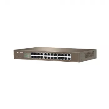 Tenda TEF1024D 24-portový 10/100 Mbps neupravovaný rackový sieťový switch