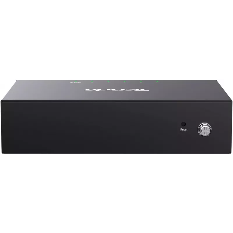 Tenda TEG2205D Web Smart L2 Cloud Managed switch, 5x 10/100/1000 Mbps, kov, bez ventilátora