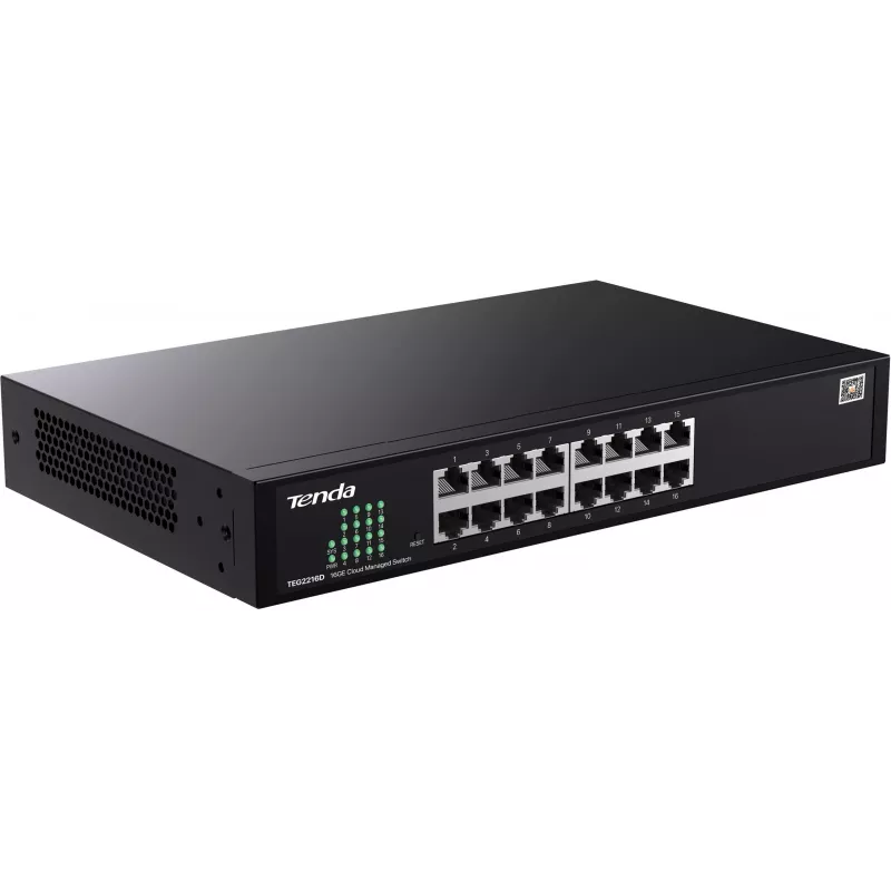 Tenda TEG2216D 16-portový Gigabit Ethernet Cloud Managed Switch