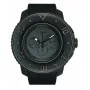 TENDENCE Gulliver Round pánske quartzové hodinky 50mm čierny silikónový remienok