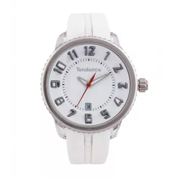 TENDENCE dámske hodinky 2093013 40mm biela silikón