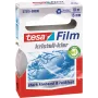 tesa Film Kristallklar univerzálna lepiaca páska, 10 roliek, 15 mm x 10 m, PP fólia, trhacia