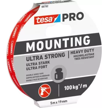 tesa Montage PRO Ultra Strong 66792-00001-00 montážna páska biela 5 m x 19 mm 1 rolka