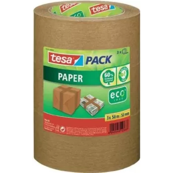 tesa pack Paper ecoLogo 55337-02-01 hnedá papierová baliaca páska 50 mm x 50 m