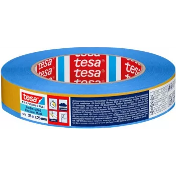 tesa Professional 04470-00001-00 obojstranná PET lepiaca páska, 25 m x 25 mm, modrý nosný papier