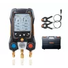 testo 550s digitálny manifold-merací set s Bluetooth a 2 bezdrôtovými kliešťovými teplotnými snímačmi (0564 5501)