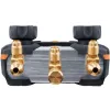 testo 550s digitálny manifold-merací set s Bluetooth a 2 bezdrôtovými kliešťovými teplotnými snímačmi (0564 5501)