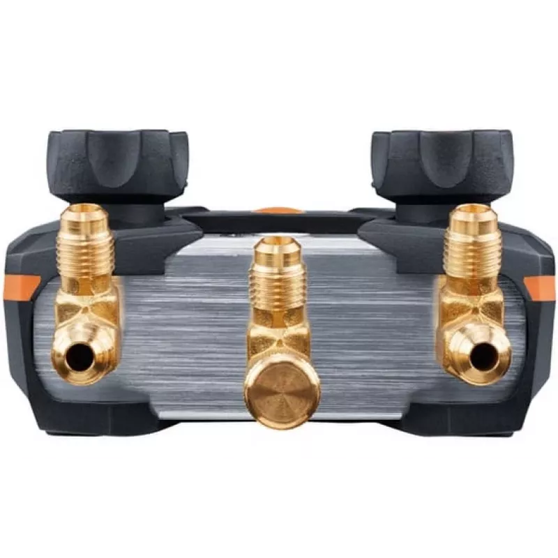 testo 550s digitálny manifold-merací set s Bluetooth a 2 bezdrôtovými kliešťovými teplotnými snímačmi (0564 5501)