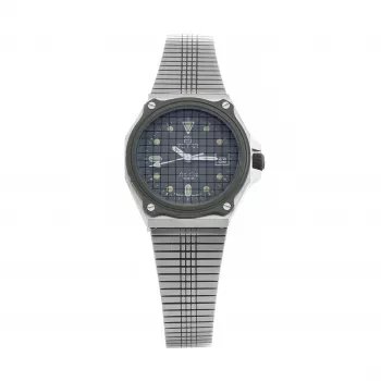 TETRA Women 105 ručný náťah mechanické hodinky 25 mm nehrdzavejúca oceľ čierna Shell Cordovan