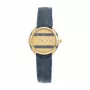 TETRA dámske hodinky 111-BL modrý ciferník modrý kožený remienok 27 mm