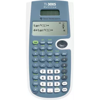 Texas Instruments TI-30 X II Solar vedecká kalkulačka modrá s posuvným ochranným puzdrom