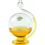 TFA 29.2000.01 Weather Globe - analógový barometer, teplomer, vlhkomer - čierna/chróm