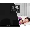 TFA 60.4508 rádiové nástenné hodiny, strieborný rám, biely ciferník, priemer 30 cm, plynulá sekundová ručička