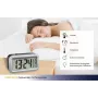 TFA Dostmann Lumio Plus rádiobudík čierny/strieborný