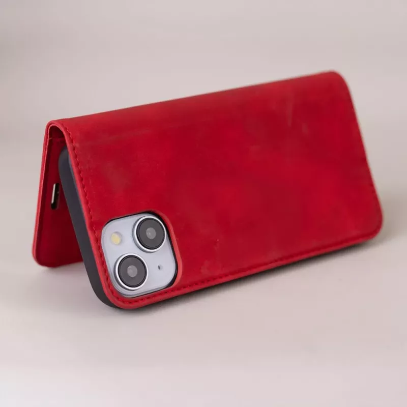 TFO Smart Suede puzdro pre Samsung Galaxy A52 4G / A52 5G / A52S 5G červená