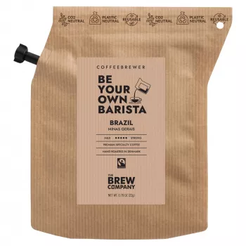 The Brew Company Brazil Strong mletá káva Pour Over vrecko 20g