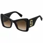 THE MARC JACOBS MARC761S807 dámske slnečné okuliare Cat Eye čierna acetát sivý gradient sklo 52 mm