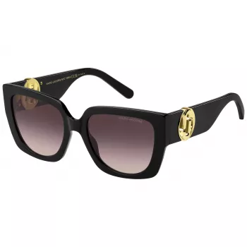 THE MARC JACOBS dámske slnečné okuliare v tvare mačacích očí MARC687S807 čierna/sivá gradient 54 mm