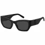 THE MARC JACOBS dámske slnečné okuliare MARC723S807 - čierny acetátový rám, sivé polykarbonátové sklá, 53 mm
