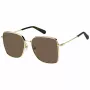 THE MARC JACOBS dámske slnečné okuliare MARC829S01Q - hranatý acetátový rám, sivé polykarbonátové sklá, 58 mm