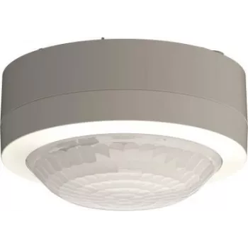 Theben PIRA T8 AP 360° pasívny infračervený stropný detektor pohybu, povrchová montáž, 8 m dosah, IP54, biela 1030203
