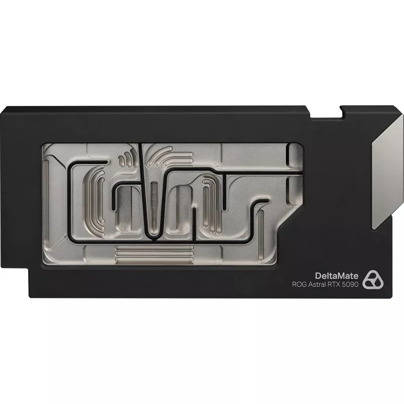 Thermal Grizzly DeltaMate GPU vodný blok pre Astral RTX 5090, ARGB, s backplate – akryl, čierny