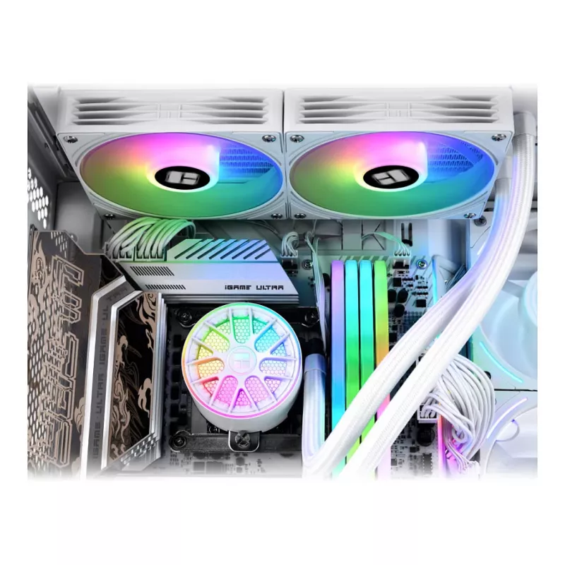 Thermalright Aqua Elite V6 RGB 240mm all-in-one kvapalinový chladič (biela)