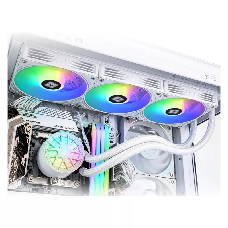 Thermalright Aqua Elite V6 RGB 360mm biely all-in-one kvapalinový chladič CPU