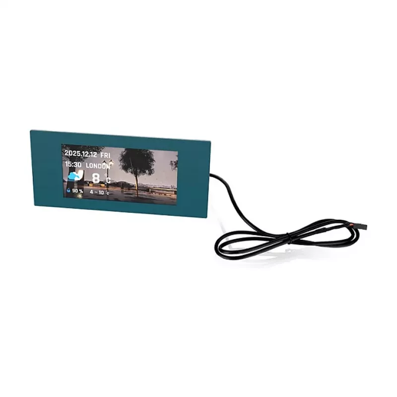 Thermaltake AC-080-OOTNAN-A1 Súprava LCD panela 6,0 palca pre View 600 TG, Transformative Teal