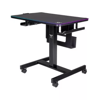 Thermaltake CycleDesk 100 GGD elektricky výškovo nastaviteľný stôl s RGB, čierny