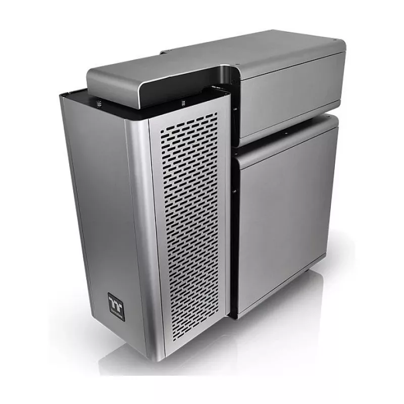Thermaltake Level 20 Tempered Glass Edition Full Tower skriňa, sivá/čierna, ARGB ventilátory
