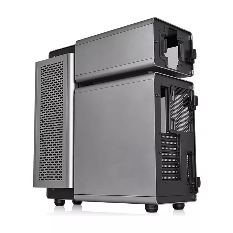 Thermaltake Level 20 Tempered Glass Edition Full Tower skriňa, sivá/čierna, ARGB ventilátory