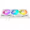 Thermaltake ST360 Ultra Snow 360 mm Vodné chladenie All-in-One, 7-palcový IPS LCD, biele