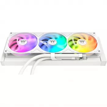 Thermaltake ST360 Ultra Snow 360 mm All-in-One vodné chladenie, 7 inch IPS LCD, biela