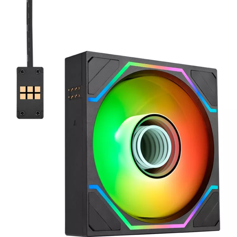 Thermaltake SWAFAN 120 EX INFINITY čierny 3-pack 120mm PWM ARGB ventilátor