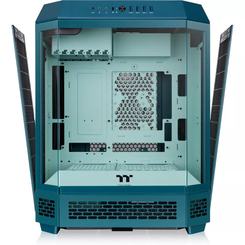 Thermaltake The Tower 600 Transformative Teal Full Tower skriňa, 3x tvrdené sklo, E-ATX, USB-C