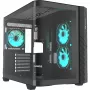 Thermaltake Vision 330 CR ARGB SE Edition Mid Tower puzdro, čierna, 3x tvrdené sklenené panely, 3x CT140 ARGB ventilátory