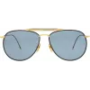 Thom Browne TB015LTDNVY62 unisex aviator slnečné okuliare Navy 62mm