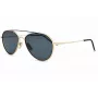 Thom Browne TB109ATGLDBLK unisex aviator slnečné okuliare titánová obruba tmavozelené šošovky 53/20/141 mm